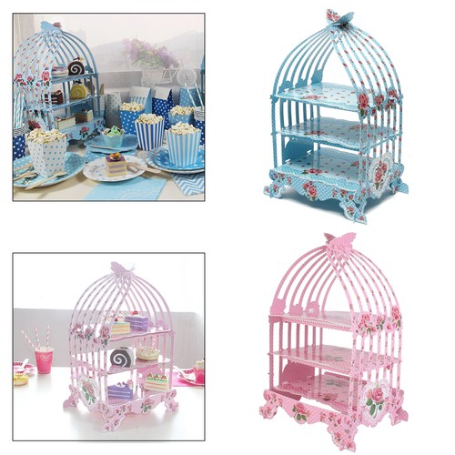 Cupcake stand birdcage - cupcake,