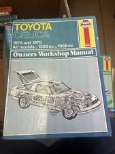 TOYOTA CELICA MK2 1.6 2.0 COUPE LIFTBACK '78-79 OWNER WORKSHOP MANUAL *HARDBACK*