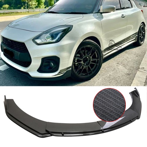Carbon fiber front bumper lip - fiber,