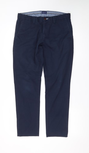 Gant men blue chino - chino, trousers