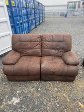 2 Seater Brown Recliner Sofa GREAT CONDITION DELIVERY AVAILABLE?