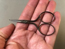 Vintage pair of Heeley & Sons embroidery needlework scissors