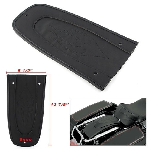Rear fender bib - bib, leather