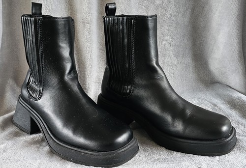 Black chunky chelsea - chelsea, boots