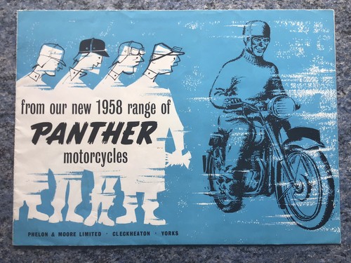 Panther motorcycles 1958 - motorcycles,