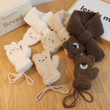 ‌Classic Bear Print Mittens