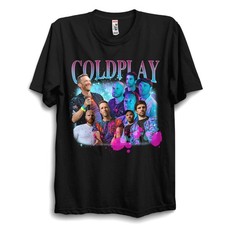 Vintage Cold. Play Inspired T-Shirt Kids Adults World Tour Music Spheres Fan Tee