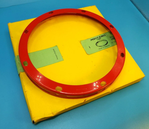 Meccano yellow trade box - a, of
