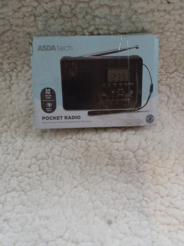 Asda tech pocket radio - tech,