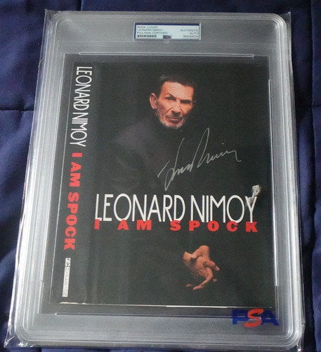 Leonard nimoy autographed - nimoy,