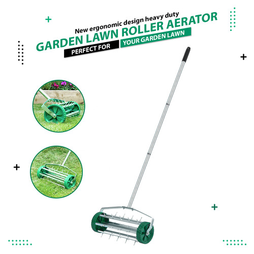 Gardening lawn aerator grass - gardening,