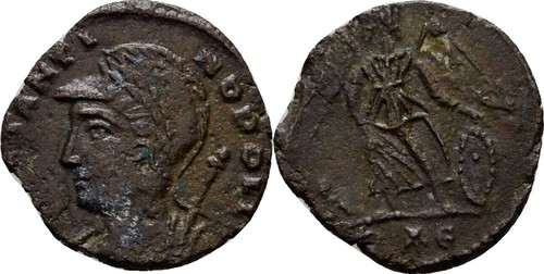 Roman imperial period follis - roman,