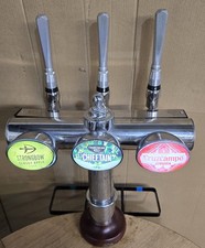 3 Way Beer Pump/ Beer Font / Pub / Bar/Mancave/Strongbow/Cruzcampo/ Carling