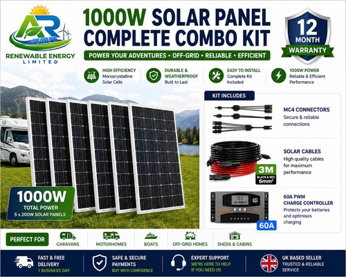 1000w solar panel complete - panel,