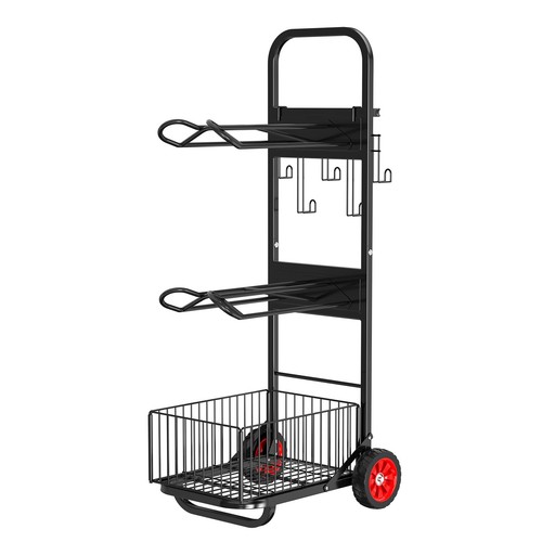 Rolling saddle rack cart - saddle,
