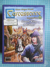 Carcassonne: Expansion 6 – Count, King & Robber By Zman COMPLETE VGC