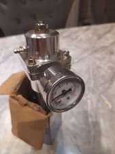 Aluminum Alloy Universal FPR Fuel Pressure Regulator with Gauge 