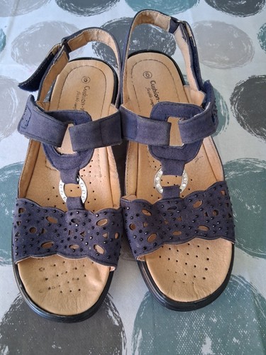 Ladies navy cushion walk - navy,