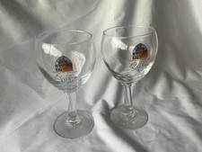 Leffe Half Pint Glasses Abbey x 2