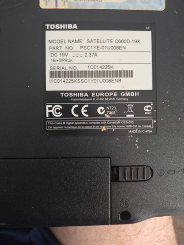 Toshiba satellite c660d - satellite, laptop