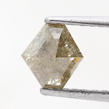 1+Carat 7.5 MM Antique Hexagon