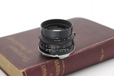 Voigtlander Color Skopar 50mm f2.5 uncoupled LTM M39 Mount Lens Black ~ Read ~
