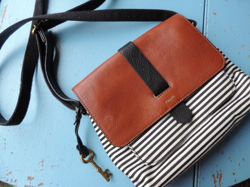 Fossil cross body handbag - cross,