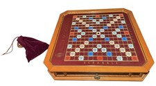 Vintage Scrabble Game Gold
