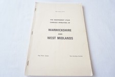 Warwickshire & West Midlands Bus Fleet History PSV Circle List Book 2PD14