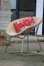 Lloyd Loom Wicker Accent Chair