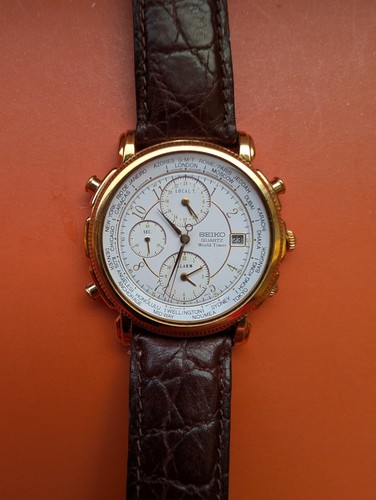 Seiko quartz 5t52 - quartz, world