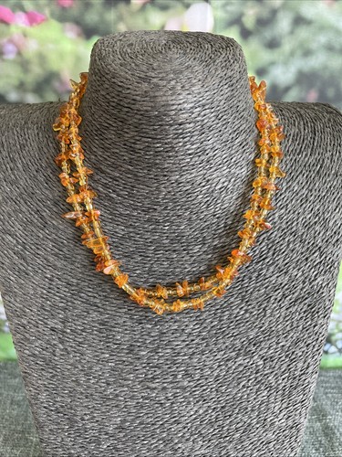 Double strand amber tone - double,