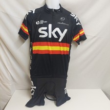 TEAM SKY Cycling Jersey And Core Bib Shorts PINARELLO 21ST CENTURY FOX  XL LARGE