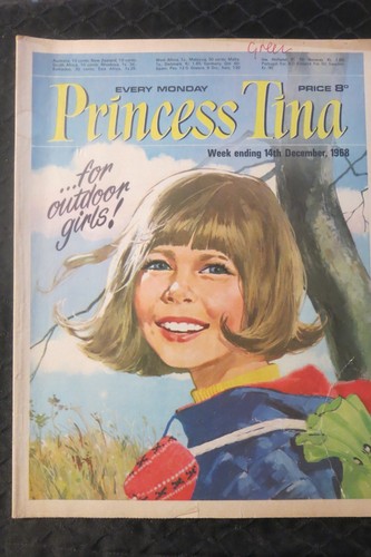 Princess tina comic - tina, 1968