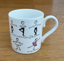 ROYAL OPERA HOUSE BALLERINA MUG TYRRELL KATZ BALLET POSITIONS