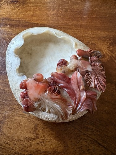 Japanese soapstone carved - japanese,