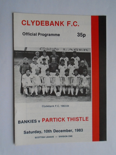 Clydebank partick thistle - clydebank,