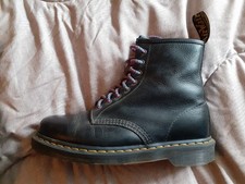 VGC Genuine! Vintage DR. MARTENS '1460' Black Leather Combat Boots UK7/EU41