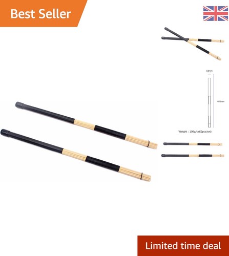 40cm bamboo drum brushes with - drum,