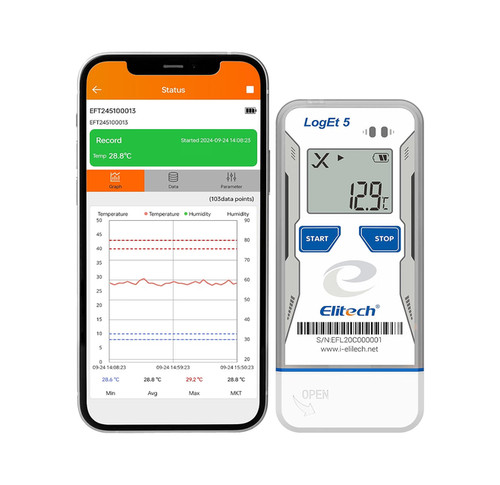 Elitech bluetooth temperature - elitech,
