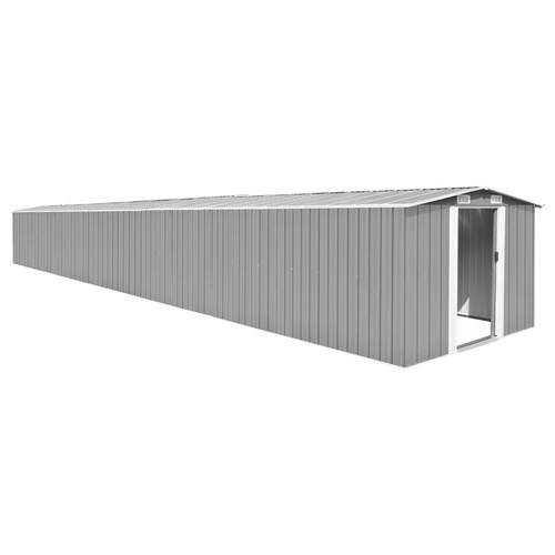 Garden shed grey 257x990x181 - grey,