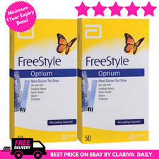 2x Abbott Freestyle Optium