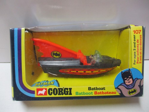 Corgi batman batboat - corgi,