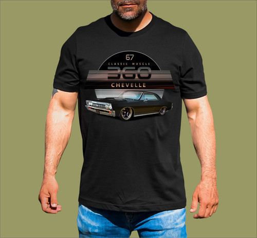 Black 360 chevelle shirt - chevelle, t-shirt