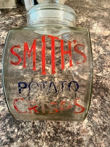 Antique smiths crisps - smiths, jar