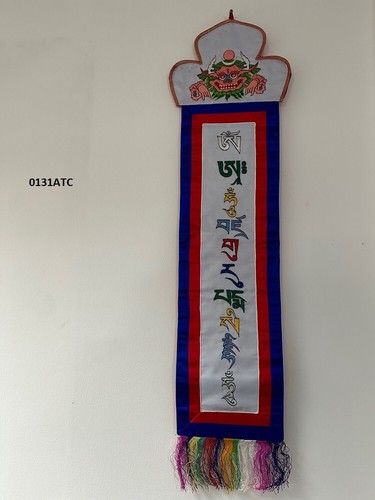 Tibetan embroidered garuda - tibetan,