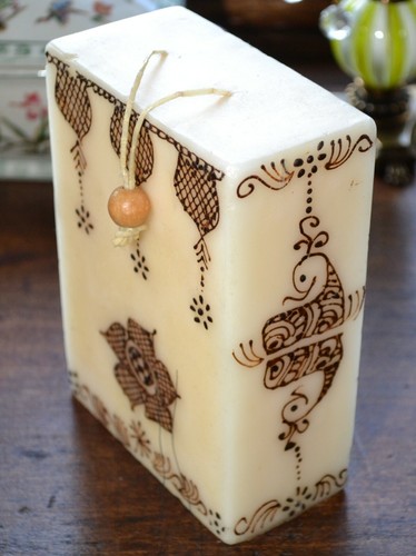 Candle chakra style decorative - candle,