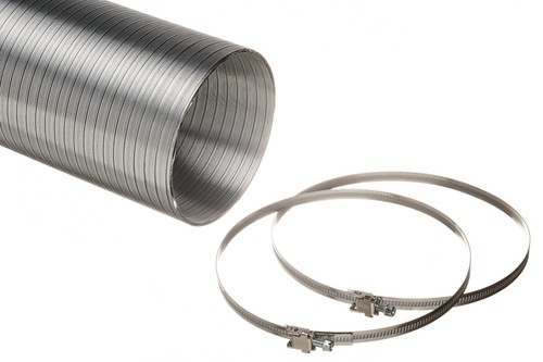 Semi rigid aluminium hose 5m - semi,