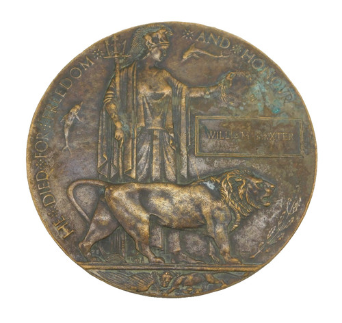 Ww1 death plaque - death,