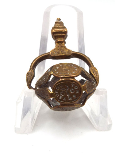 Rare georgian brass spinner - brass,